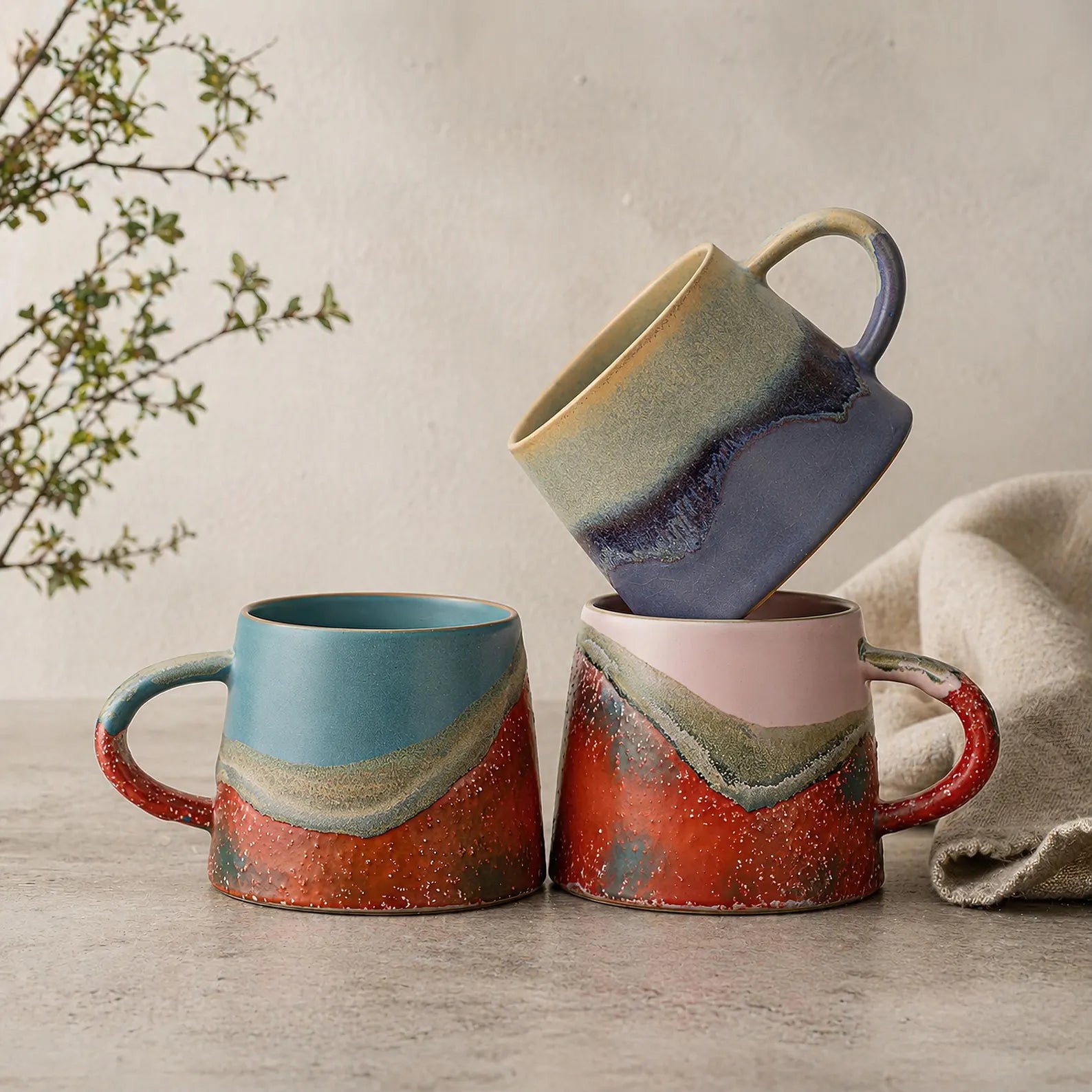 Handcrafted Ceramic Coffee Cup