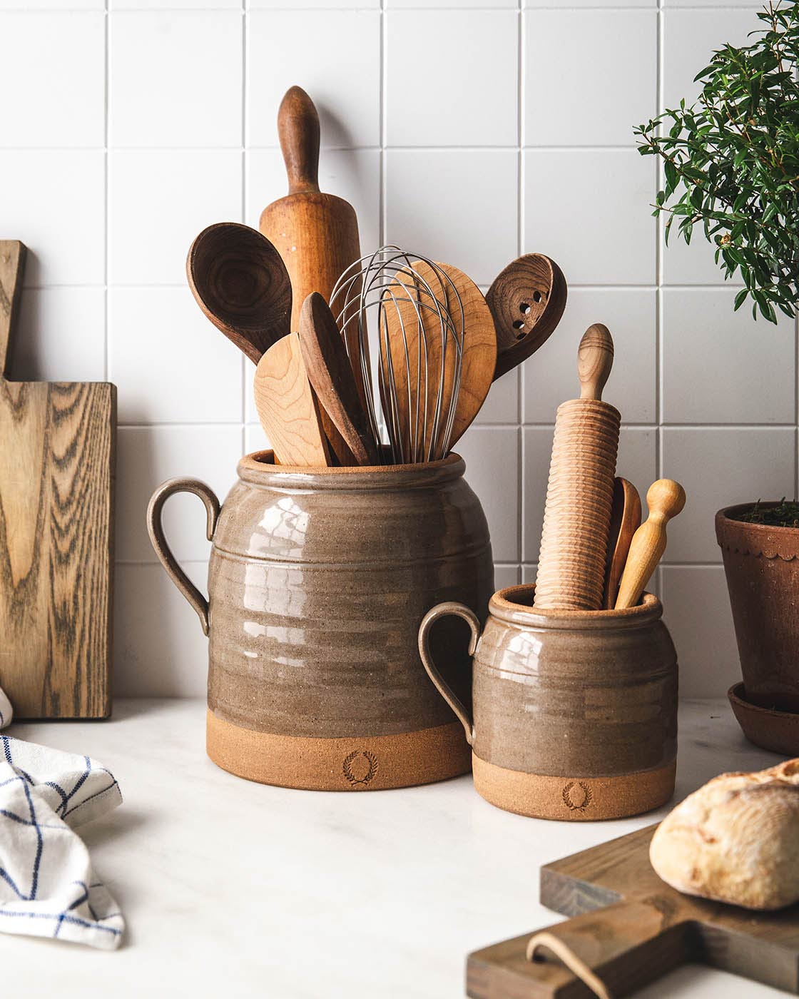 French Ceramic Jar