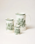 Retro Transfer-Printed Porcelain Kettle