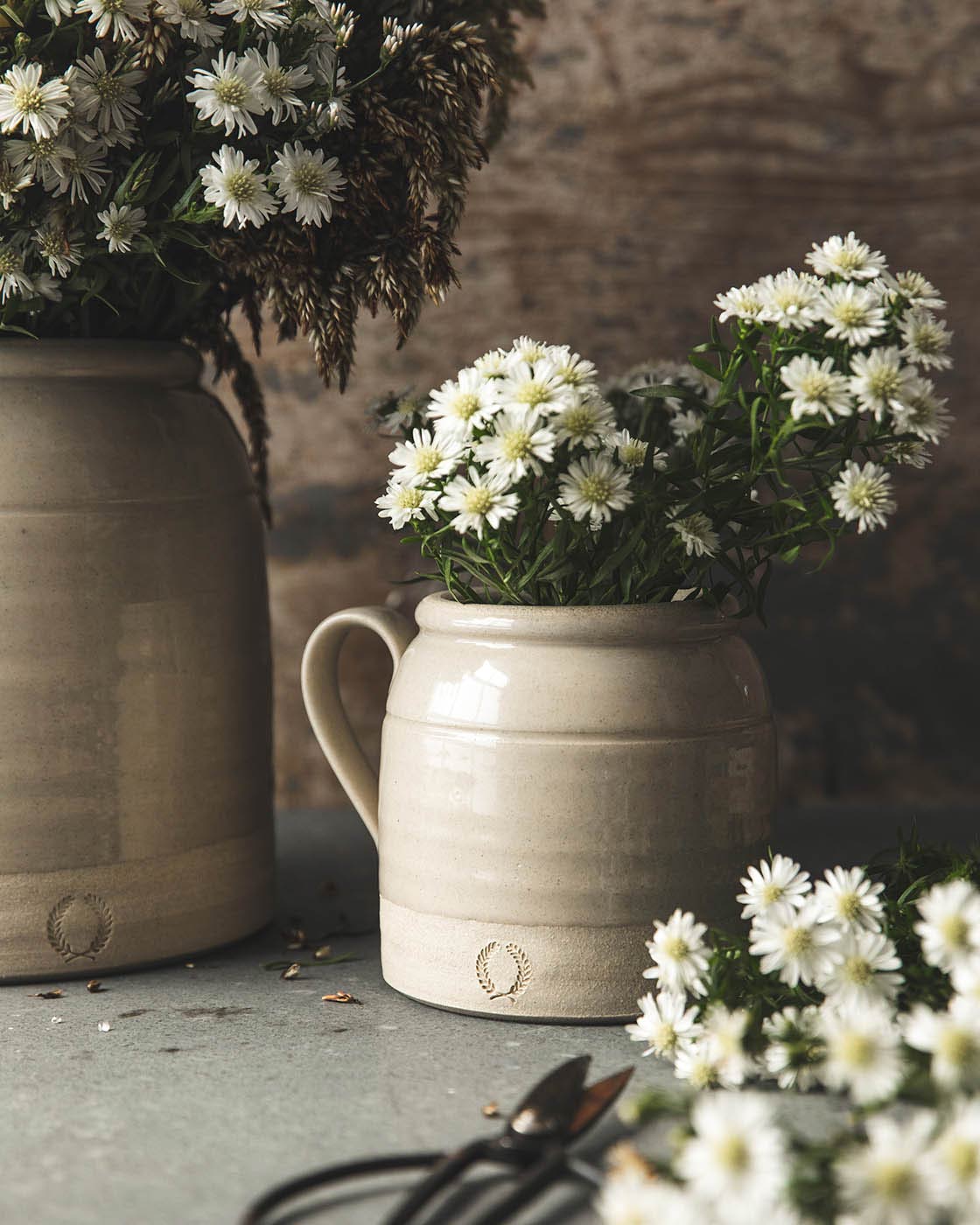 French Ceramic Jar